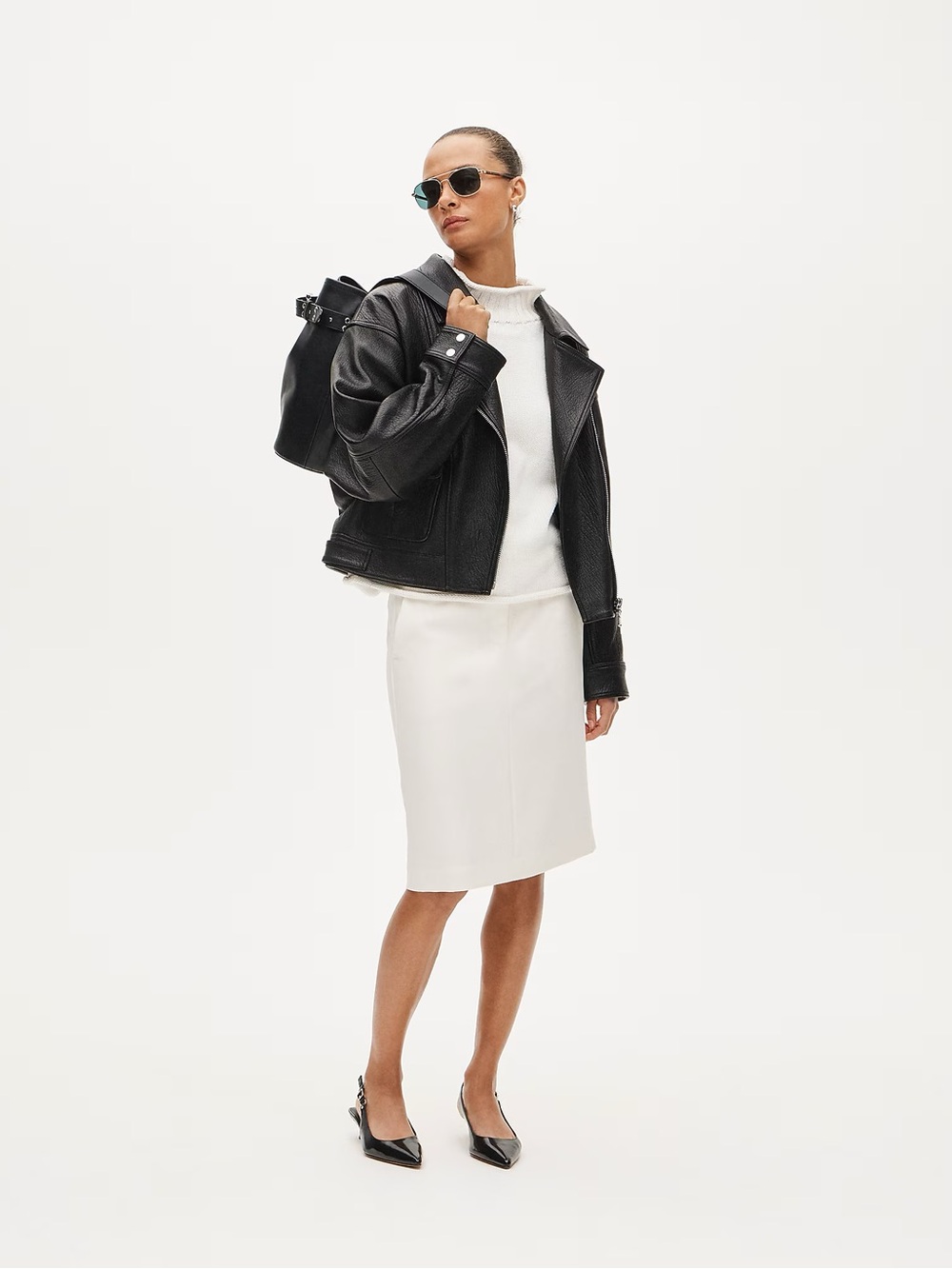 2025 Rollneck™ sweater in Ivory